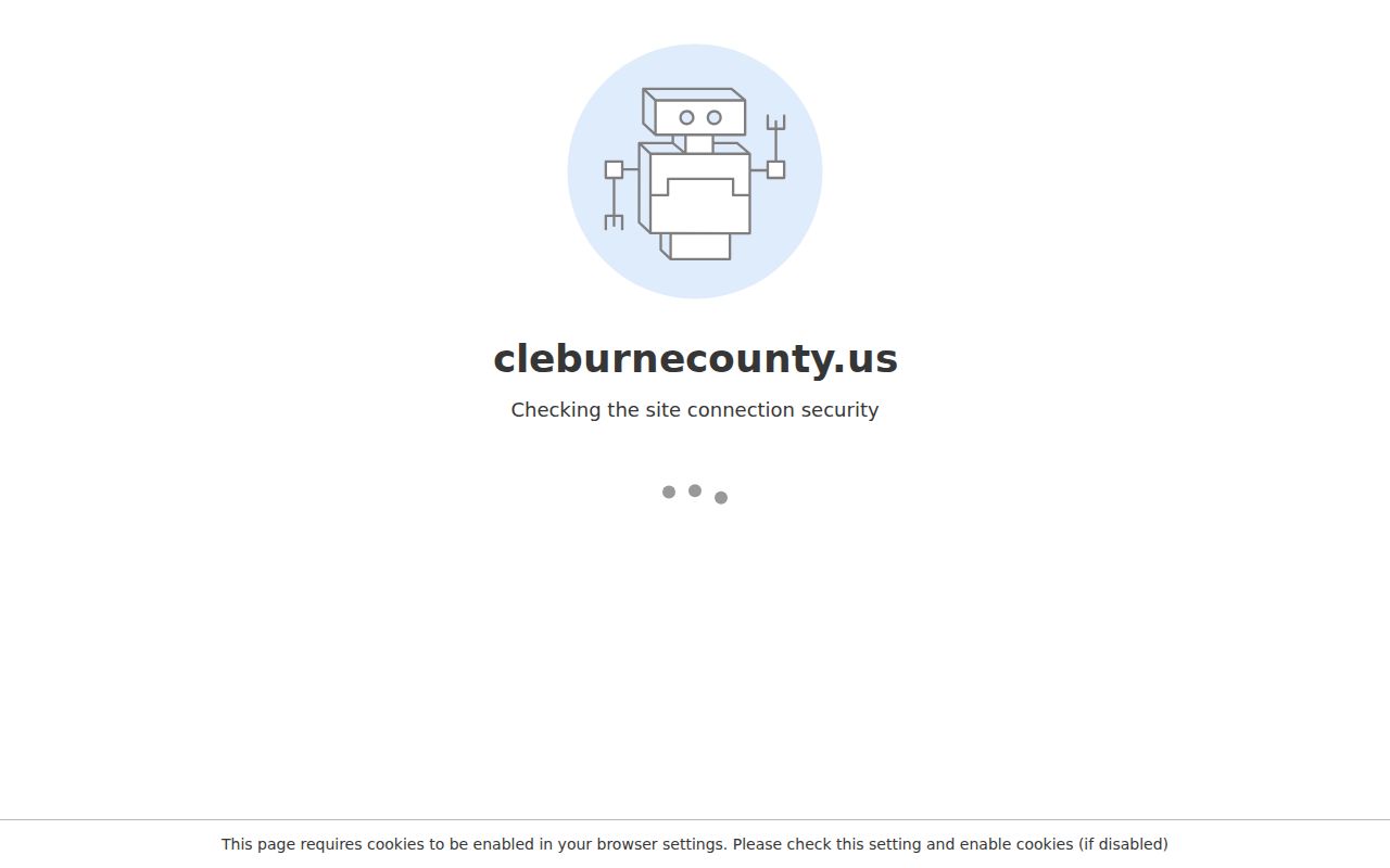 Cleburne County civil court docket and Probate Office page