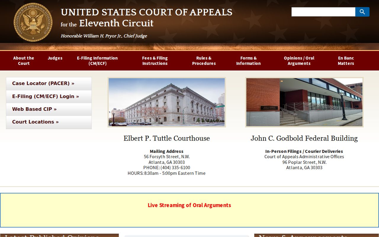 Eleventh Circuit source for an Edwardsville federal appeal record